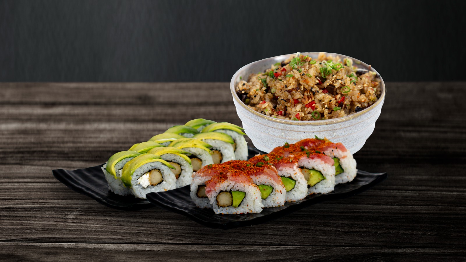 20 makis + yakimeshi